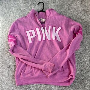 Victoria's Secret Pink Quarter-Zip Sweatshirt